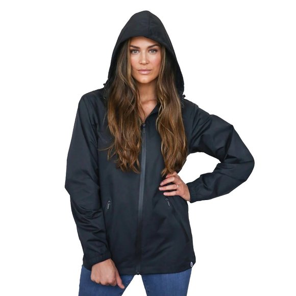 UNISEX - QUIKFLIP RAIN JACKET - JACKET IN A BAG IN A JACKET!!! 3XL - Picture 10 of 16